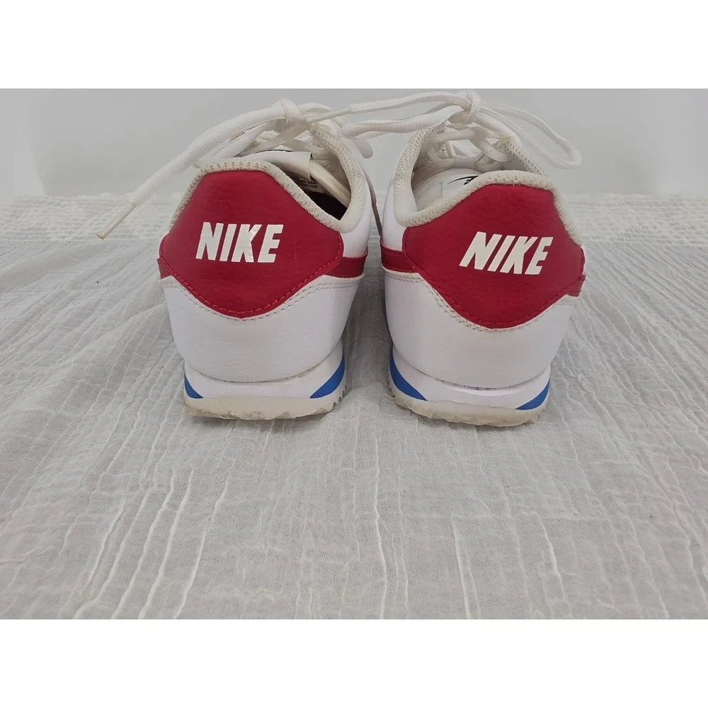 Nike Cortez Basic SL White Red Blue 904764-103 Kids 6.5Y Fits Women's 8 Sneaker